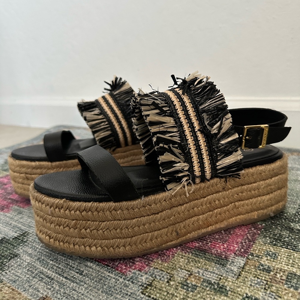KAANAS Fiji Espadrille Flatform Sandal